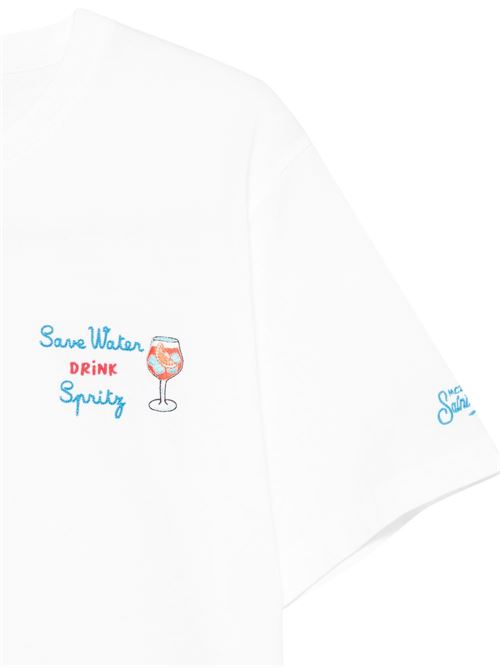T-shirt uomo MC2 Portofino bianca MC2 SAINT BARTH | PORTOFINO04453L